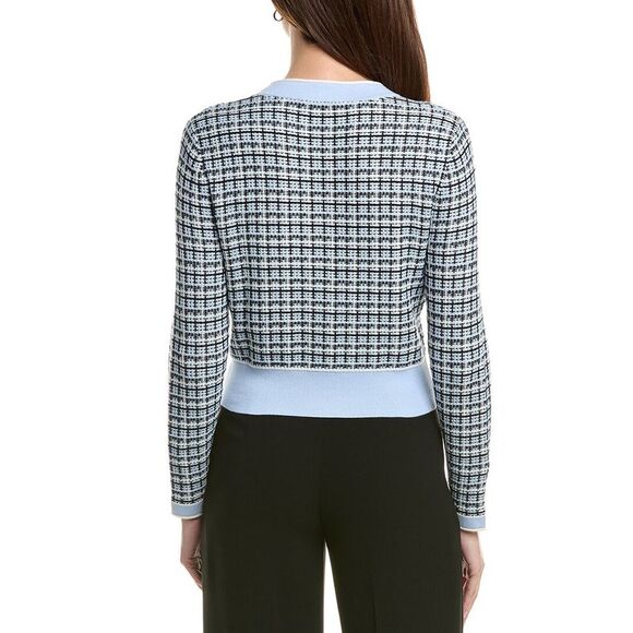 Lk Bennett Womens Honey Cardigan, Blue - Picture 2 of 3